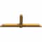 Ekena Millwork Eugene Rough Sawn Timber Gable Bracket, Western Red Cedar, 84"W x 31"H x 4"D x 6"F, 9/12 Pitch GBW084X31X0406EUG00RWR - alternate 5